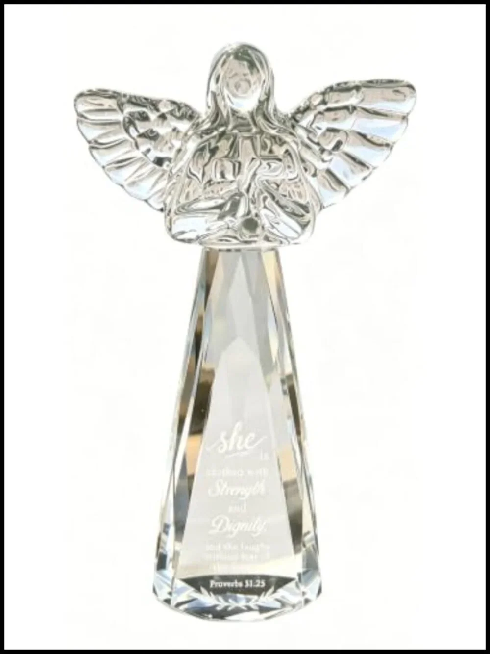 K9 Crystal Angel Figurine 6